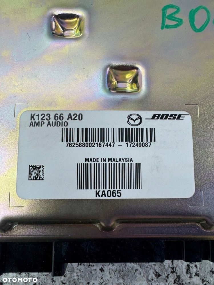 wzmacniacz bose mazda cx-5 cx5 ii 2017-2021 k123 66 a20 - 3