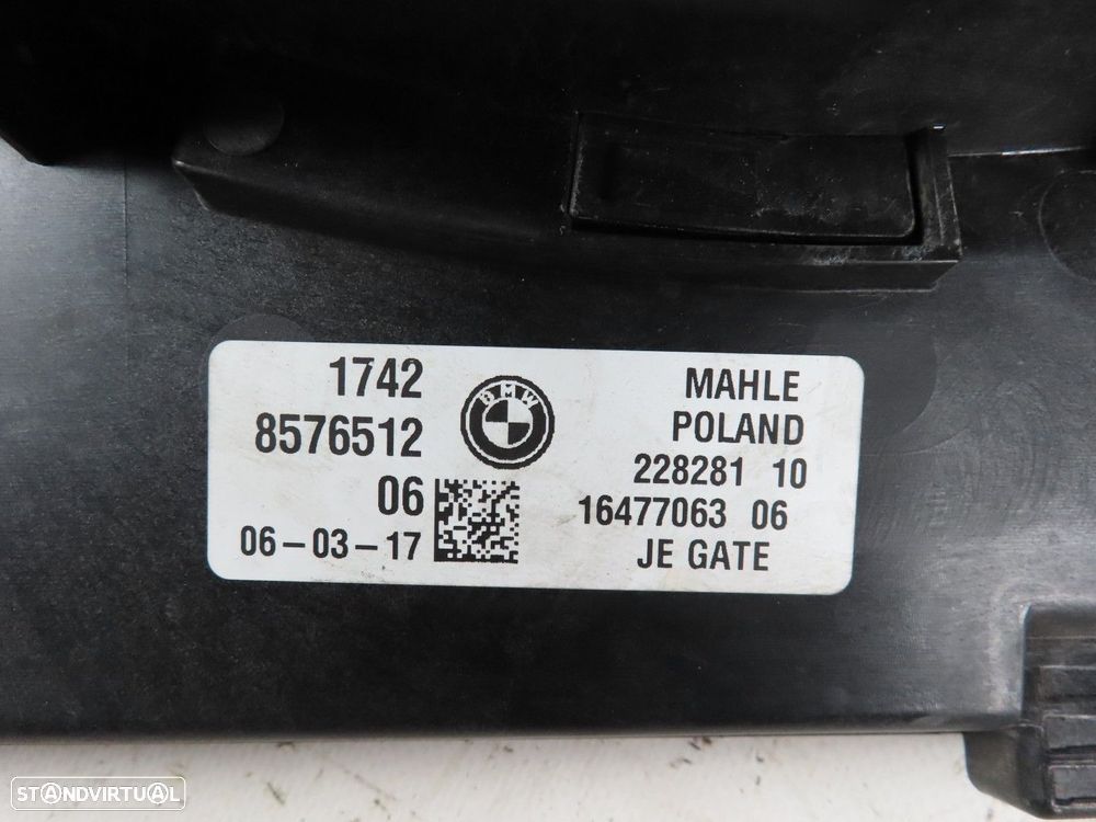 Termoventilador Seminovo/ Original BMW 5 (G30, F90)/BMW 5 Touring (G31) 17428576... - 4