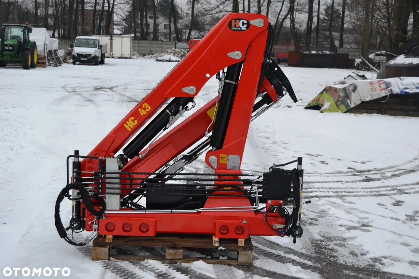 HC Żuraw HC 43A1 Idealny na busa Nowy 2023 Rok Palfinger Hiab Hyva Fassi HMF Copma - 5