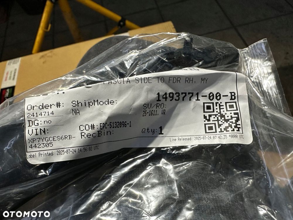 mocowanie błotnika do tesla model y 2020-2024 1493771-00-b prawa - 1