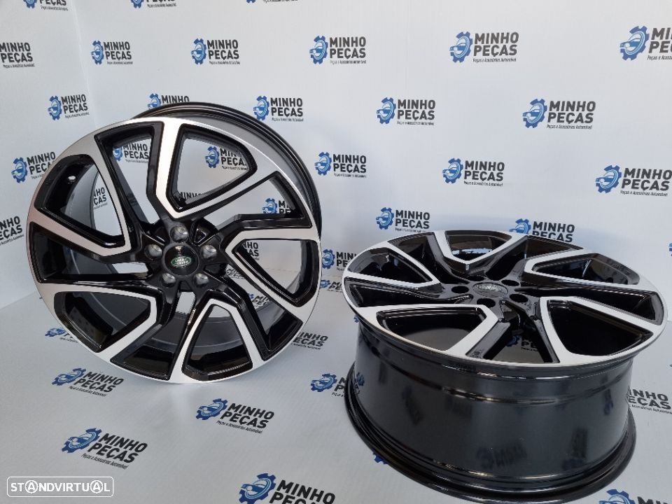 Jantes Range Rover Sport em 20 Black Polish - 5