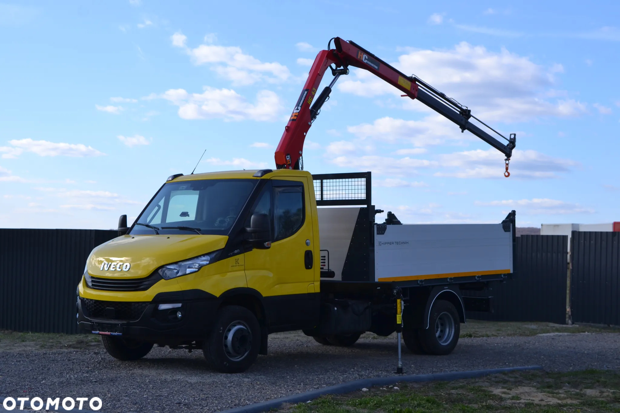Iveco Żuraw dźwig HDS HC 45A1 Fassi Hyva HMF Palfinger Hiab Montaż Serwis Gwarancja - 7
