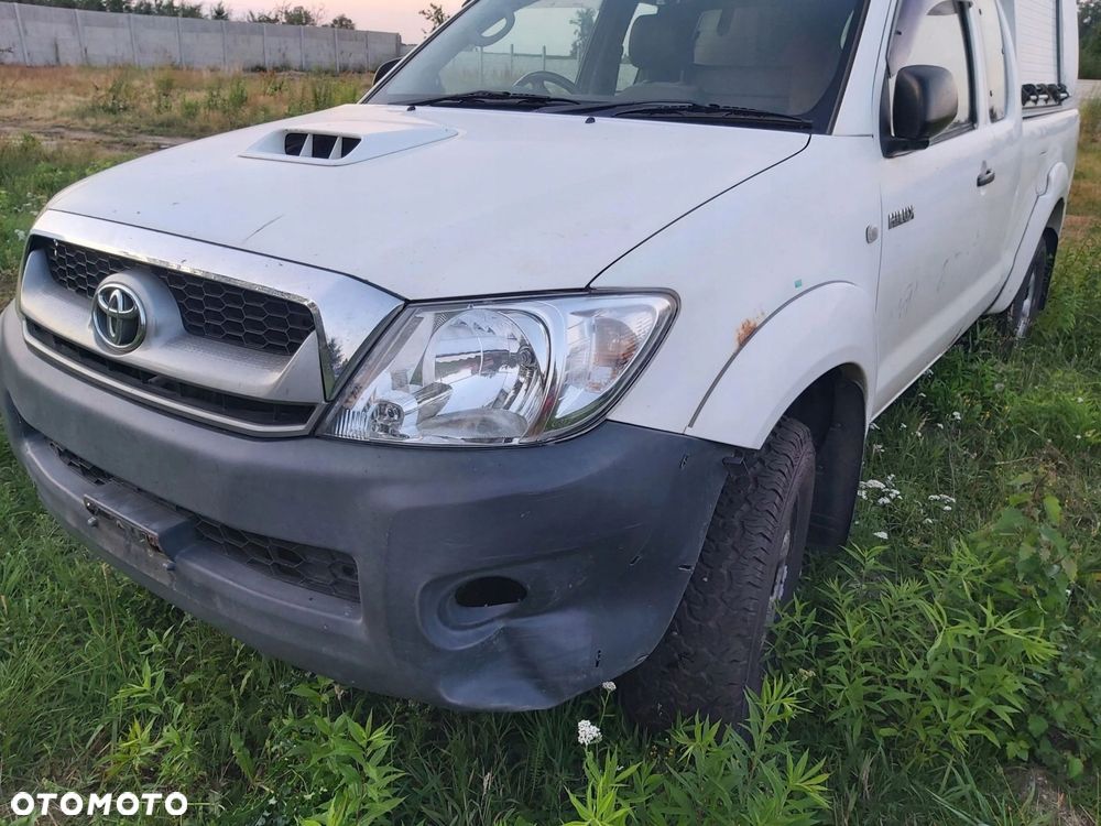 Toyota HILUX VII kompletny przód zderzak maska lampa pas przedni błotnik - 1
