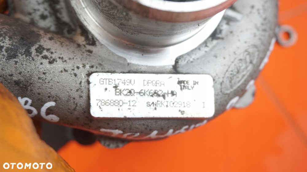 TRANSIT 2.2 TDCI FWD 15r 101KM DRFF turbina turbosprezarka BK2Q-6K682-HA - 6