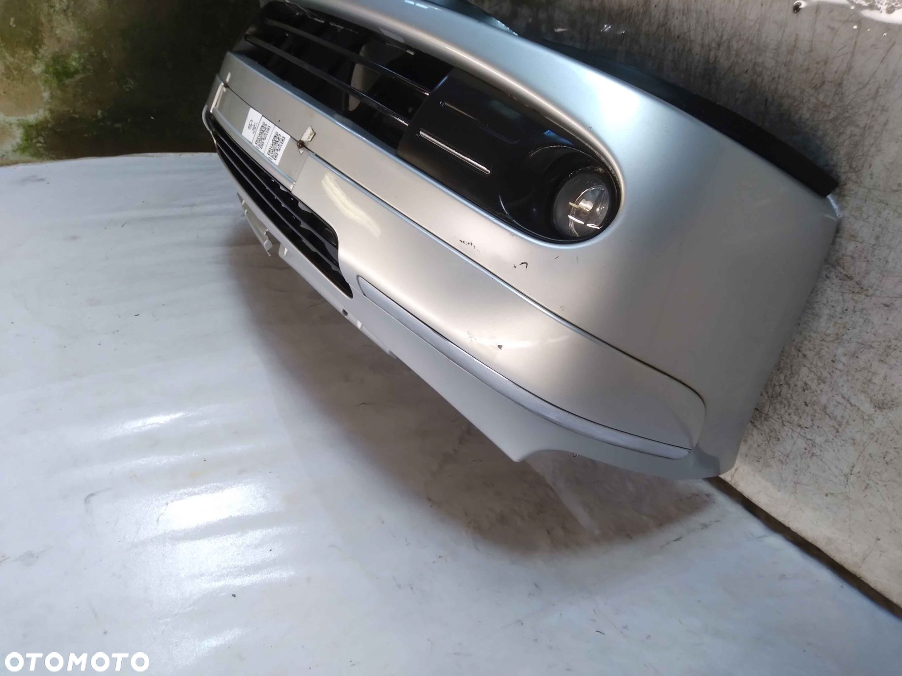 @ ZDERZAK PRZÓD PRZEDNI DO CITROEN XSARA PICASSO LIFT FL EZRC SREBRNY HALOGENY - 3