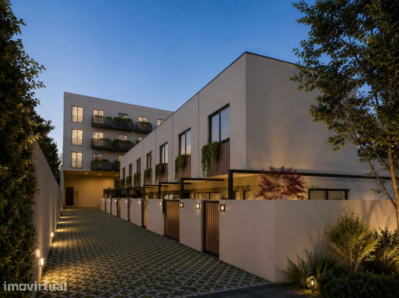 Moradia T1 Duplex em Valadares, com jardim privativo de 49m2 - Grande imagem: 2/7