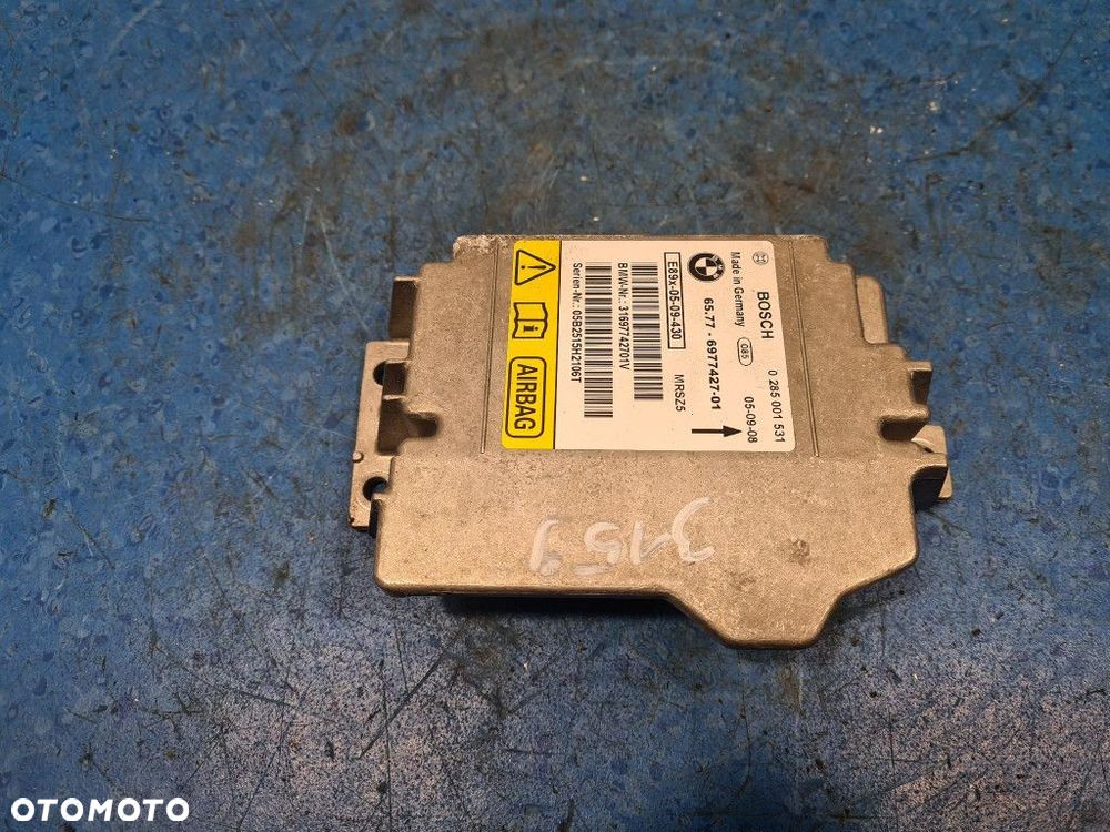 BMW 116I E87 SENSOR AIRBAG 6977427-01 SCHWARZ 2  668 - 3
