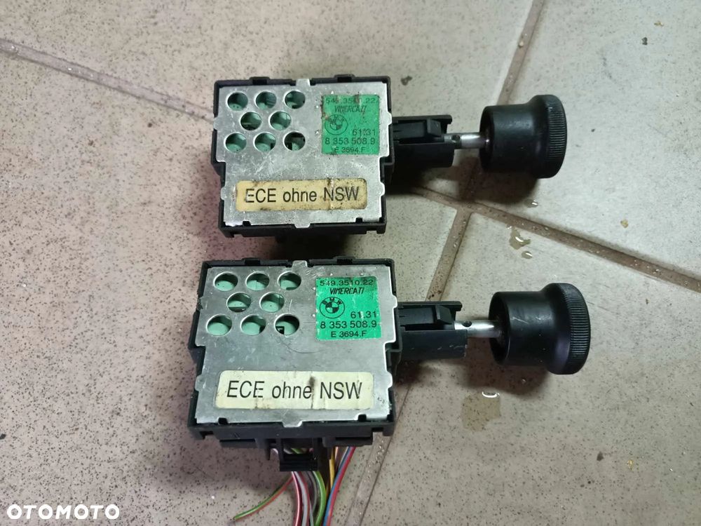 Włącznik świateł przeciwgielnych BMW E36 compact kompakt Z3 8353506 8353508 6901345