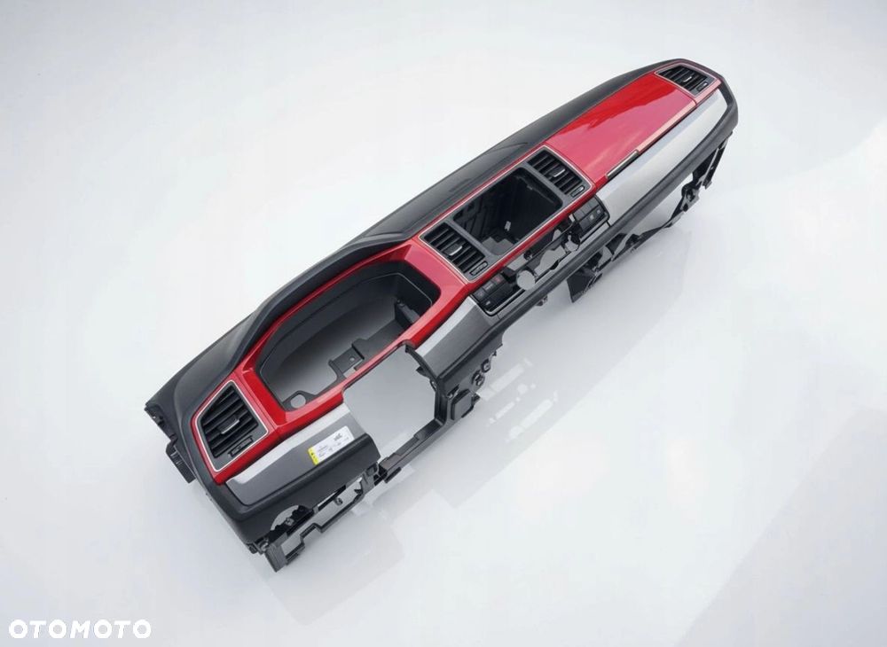 VW T6 MULTIVAN dekor dekory listwy ozdobne osłona konsoli CZERWONY RED - 1