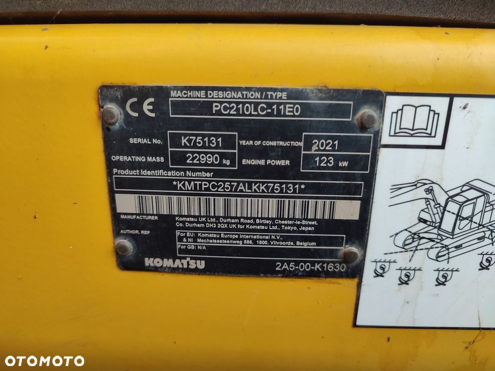 Komatsu PC 210 LC-11 - 40