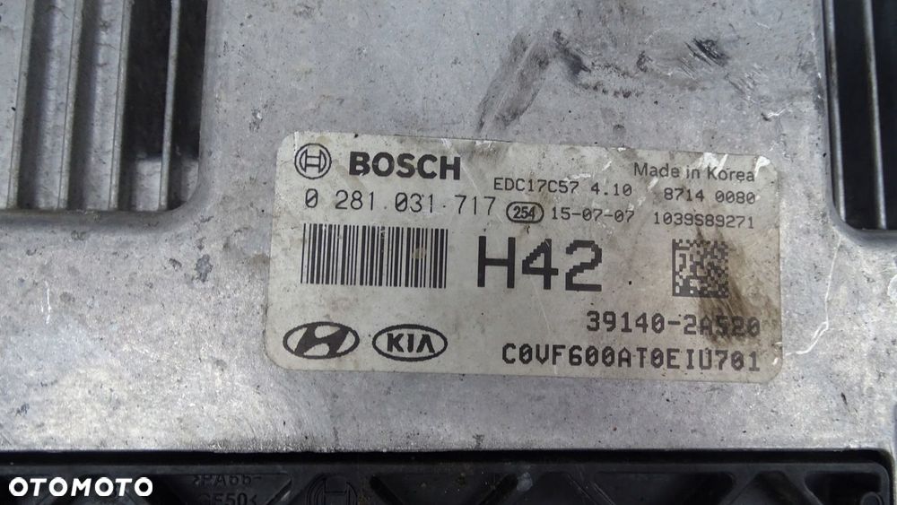 KOMPUTER STEROWNIK SILNIKA 1.7 HYUNDAI I40 LIFT 15 - 2