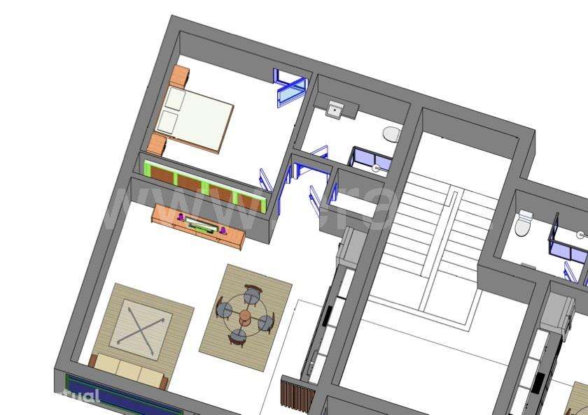 Apartamento T1 no centro da cidade de Paredes - Grande imagem: 4/6