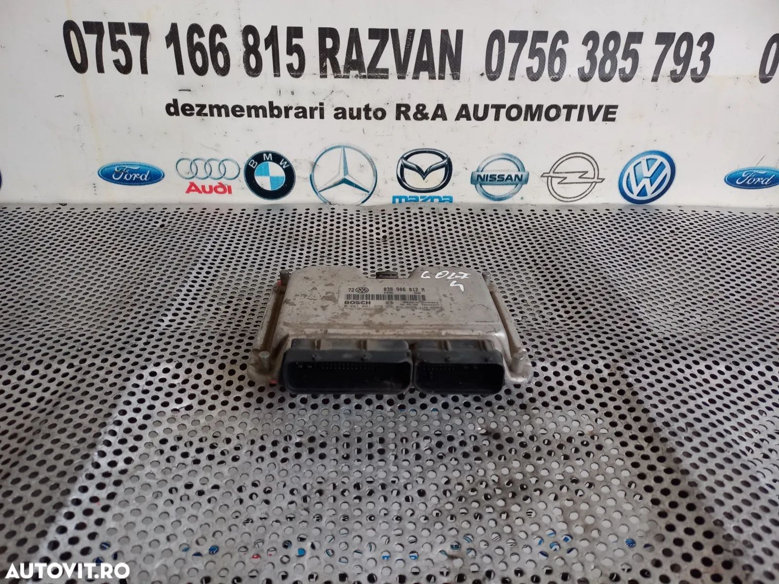 Calculator Motor ECU Vw Golf 4 lV 1.9 Tdi Cod M - Dezmembrari Arad - 1