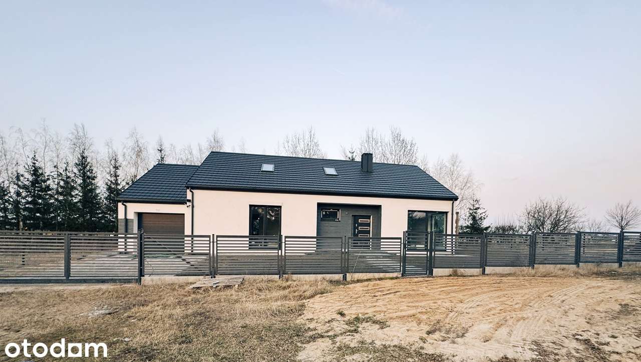 Nowoczesna stodoła z antresolą | blisko Torunia | las za działką - Pełny obrazek: 4/15