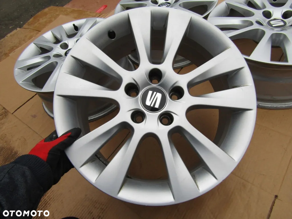 4x Felgi 17 Seat Leon Tarraco Ateca Toledo Skoda Octavia III IV 5x112 ET39 - 13