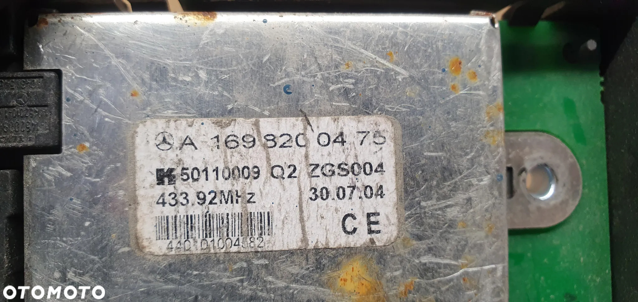 Wzmacniacz anteny moduł Mercedes W169 A1698200475 - 4