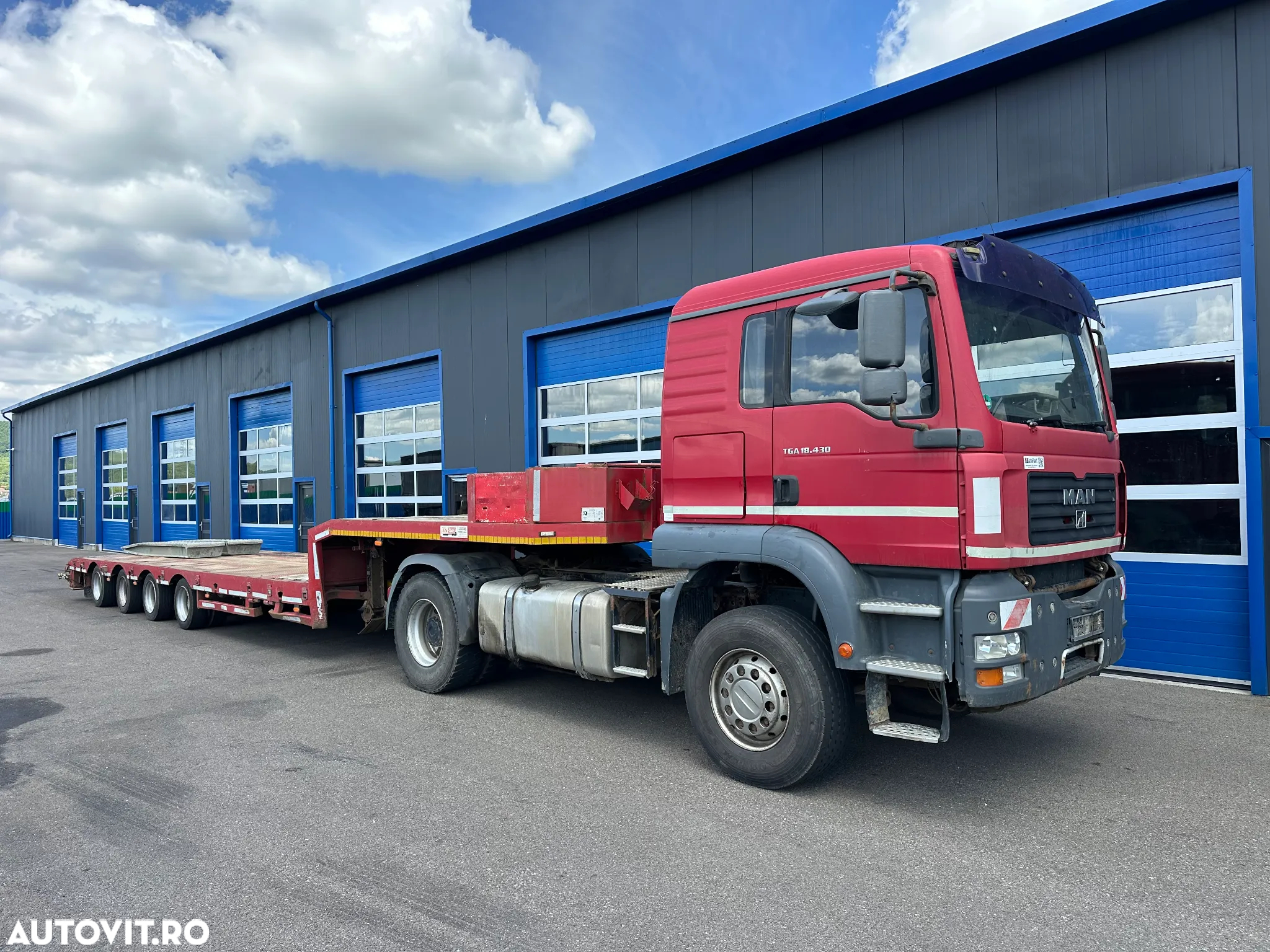 ES-GE •	Trailer ES-GE 4SOU-25-28.2N / Extensibil 19.5m  / Axa Viratoare / Axa Portanta - 14