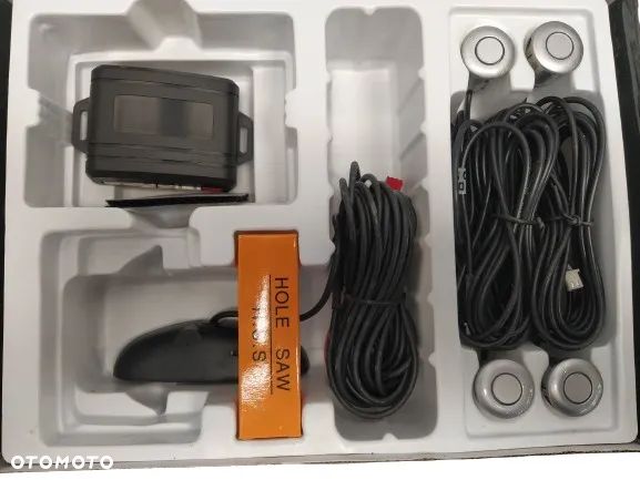 LONBRES UNIWERSALNY PARKING SENSOR SYSTEM CZUJNIKI PARKOWANIA COFANIA PDC ZESTAW NOWY - 1