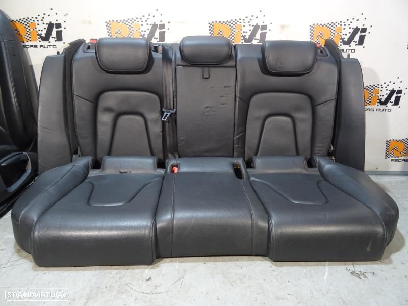 Conjunto De Bancos Audi A4 (8K2, B8)  Bancos Audi A4 B8 Sedan Em Pele - 6