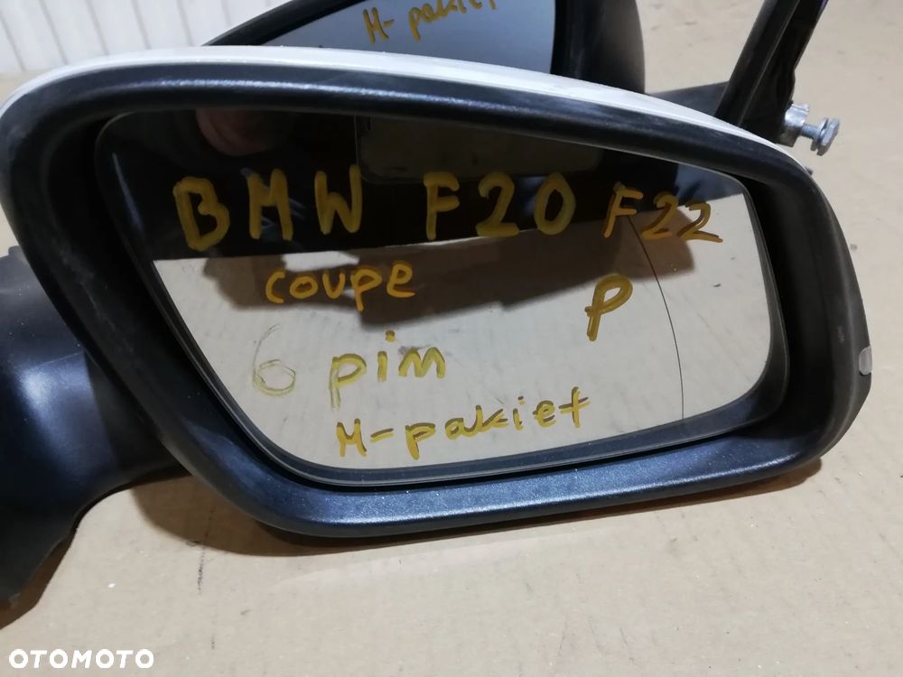 BMW 1 F21 F22 LUSTERKO PRAWE LEWE SKŁADANE M-PAKIET - 2