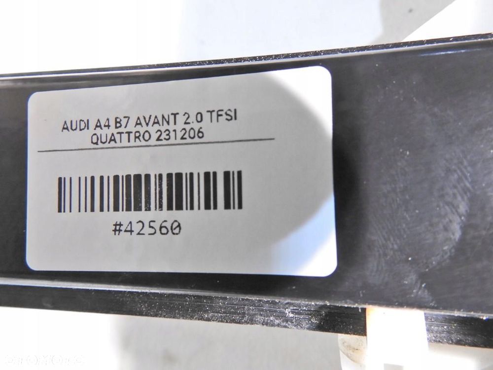 RAMKA MECHANIZM PODNOŚNIK SZYBY PRAWY TYŁ AUDI A4 B7 AVANT 8E0839462B - 4