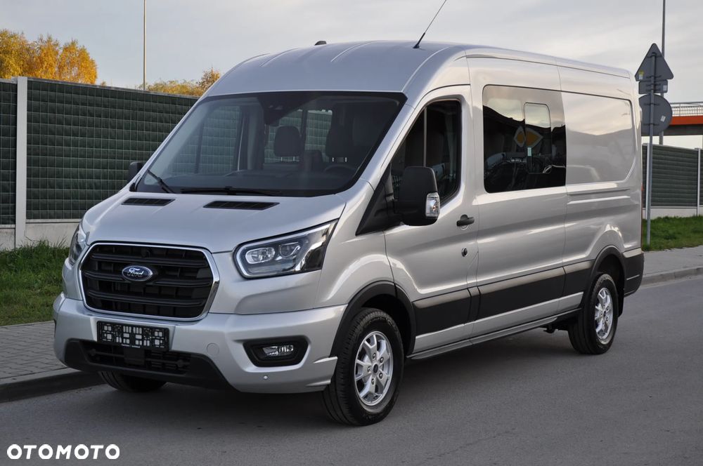 Ford TRANSIT DCIV MCA 2.0 New EcoBlue 170 KM A6 FWD Limited Brygadowy 6 osobowy 350 L3H2 Fabrycznie Nowy Dostępny od Ręki!!! - 35