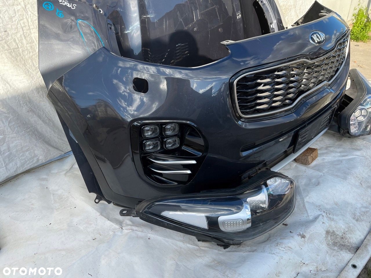 SPORTAGE IV 4 GT PRZOD MASKA ZDERZAK LAMPY BLOTNIK - 5