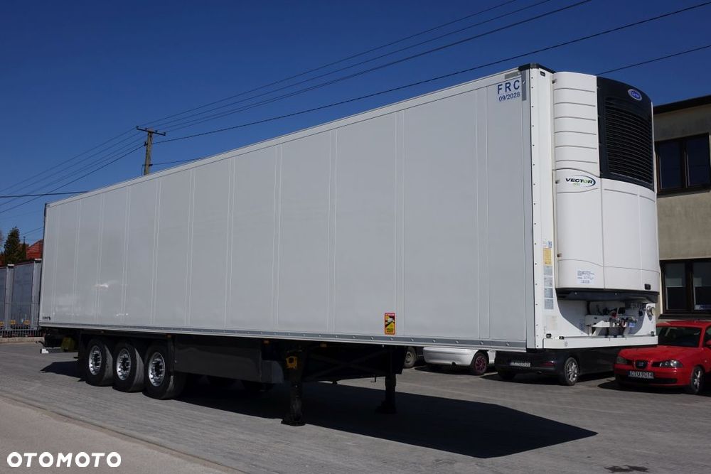 Schmitz Cargobull CHŁODNIA / CARRIER VECTOR 1550 / DOPPELSTOCK / OSIE SCHMITZ / KOSZ PALETOWY / OŚ PODNOSZONA - 3