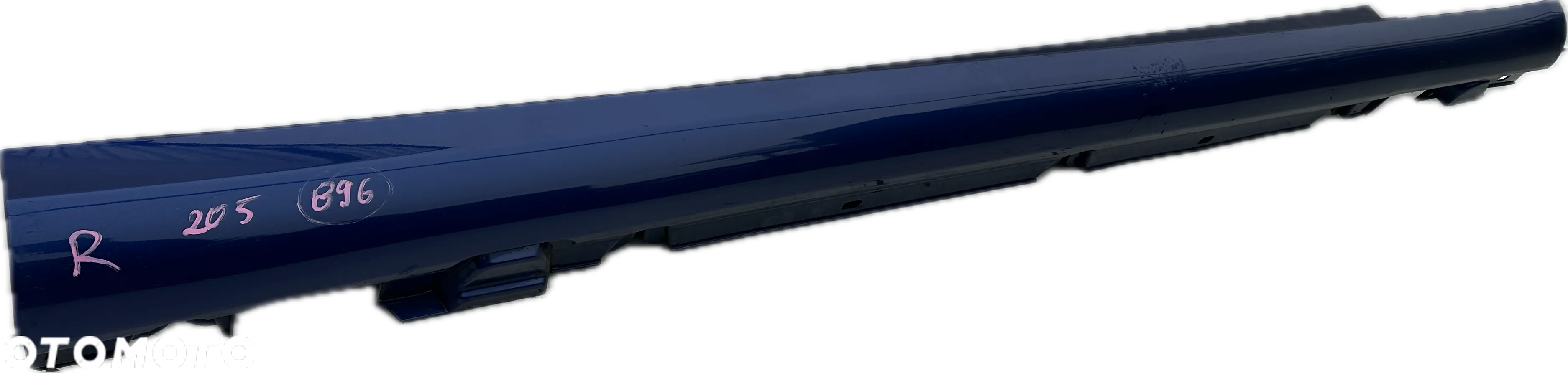 LISTWA PROGOWA PRAWA NAKLADKA 896 LAK MERCEDES C W205 ORYGINAL DEMONTAZ 2056900240 - 2