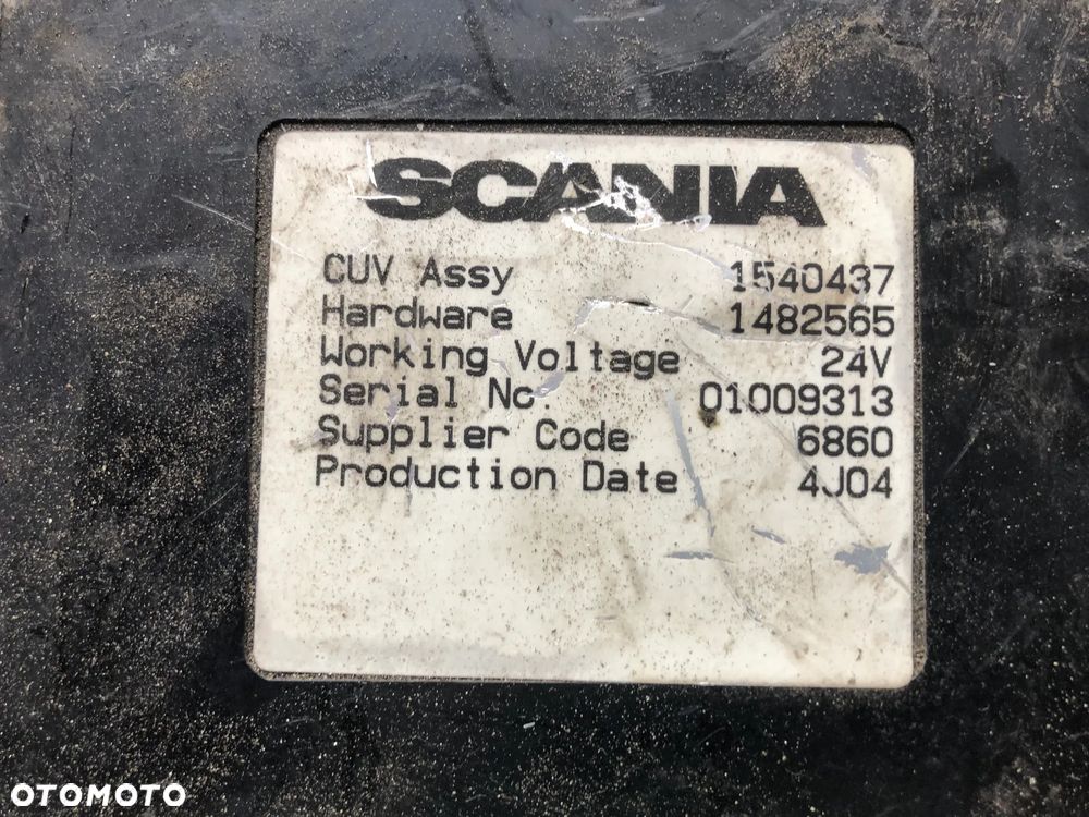 STEROWNIK CUV KOMPUTER SWIATEL SCANIA R  1729485 1540437 1889537 - 3