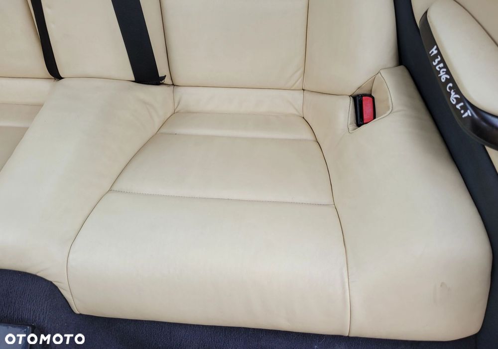 FOTELE KANAPA BOCZKI BMW E46 M3 CABRIO KOMPLET PAMIĘĆ GRZANE INDIVIDUAL - 8