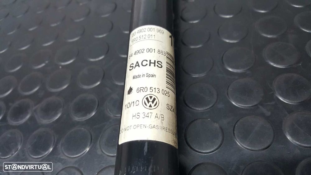 AMORTECEDOR TRASEIRO ESQUERDO VOLKSWAGEN POLO (6R1) 1.6 TDI - 2