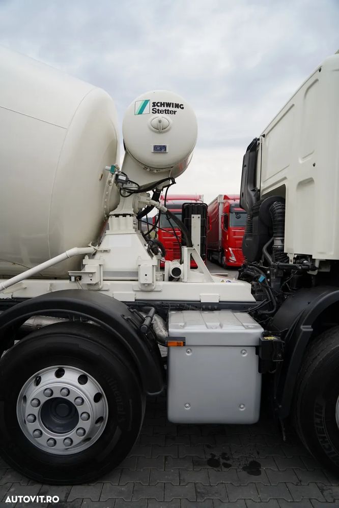 DAF CF 440 / 8x4 / BETONIERĂ SCHWING STETTER / BETONIERĂ 9 M3 / AUTOMATĂ / CAMERĂ / - 16