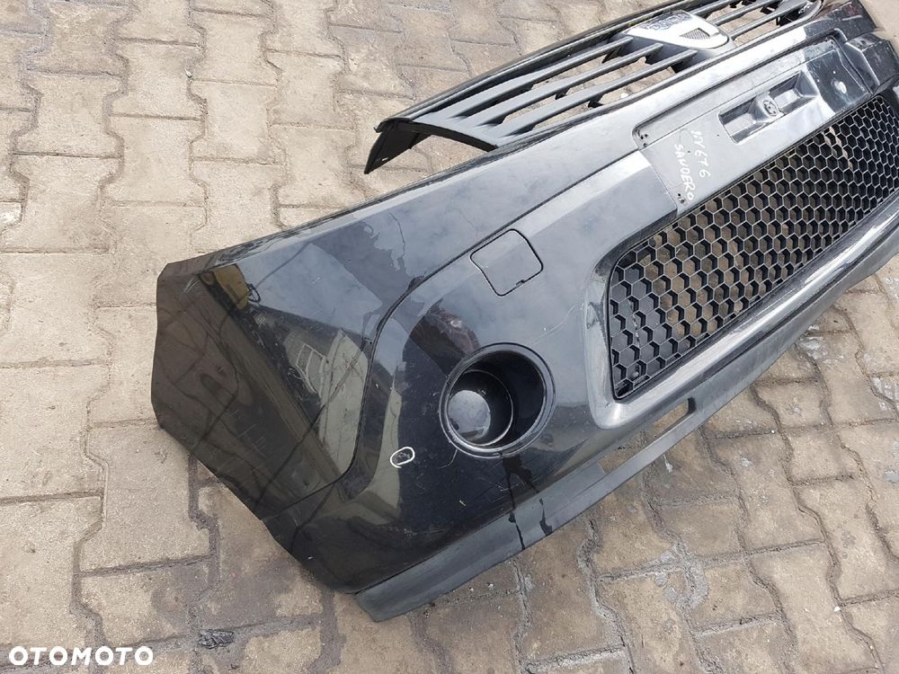 Dacia Sandero I 08-12r ZDERZAK PRZÓD GRILL NV676 - 3