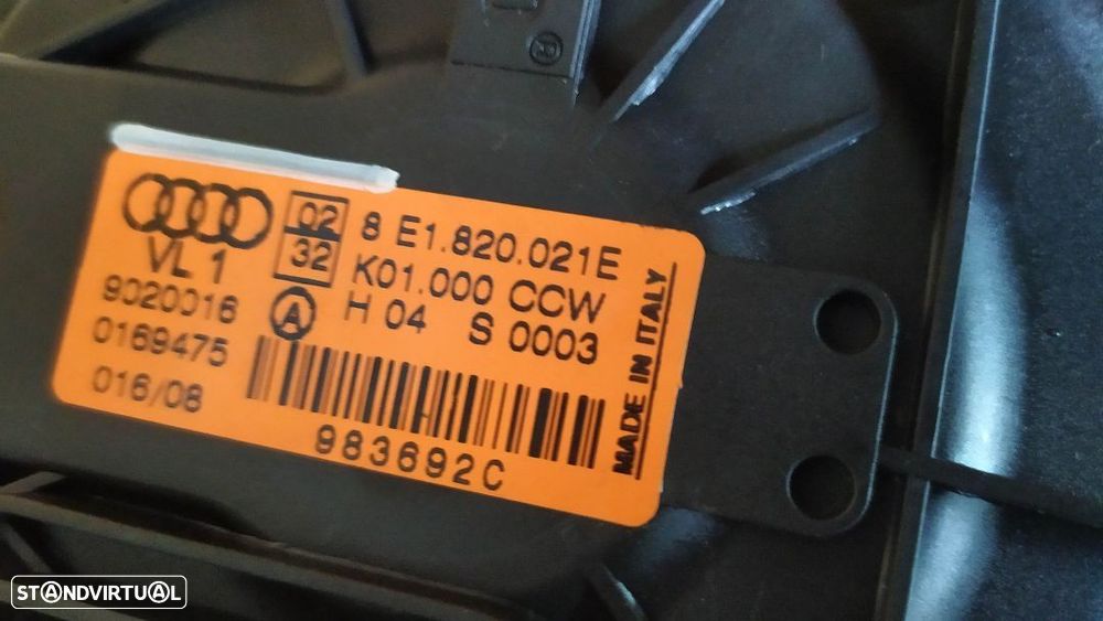 MOTOR SOFAGEM AUDI A4 B6 B7 8E1820021E 8E1820021B - 2