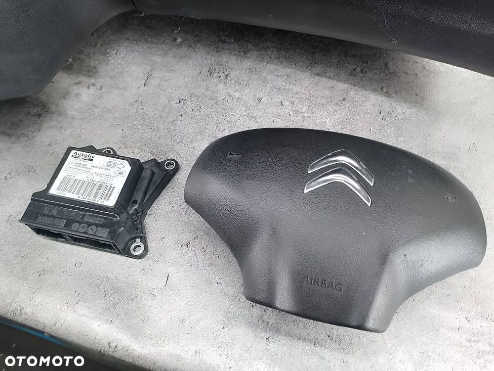 DESKA ROZDZIELCZA,KONSOLA PODUSZKI SENSOR PASY CITROEN C3 II FL 9803928480 - 3