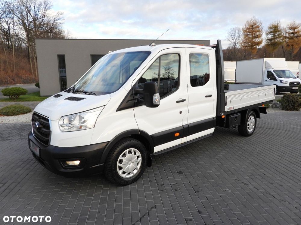 Ford TRANSIT 4X4 SKRZYNIA PODWÓJNA KABINA DOKA 6 MIEJSC TEMPOMAT LEDY ASO KLIMATYZACJA  170KM - 16