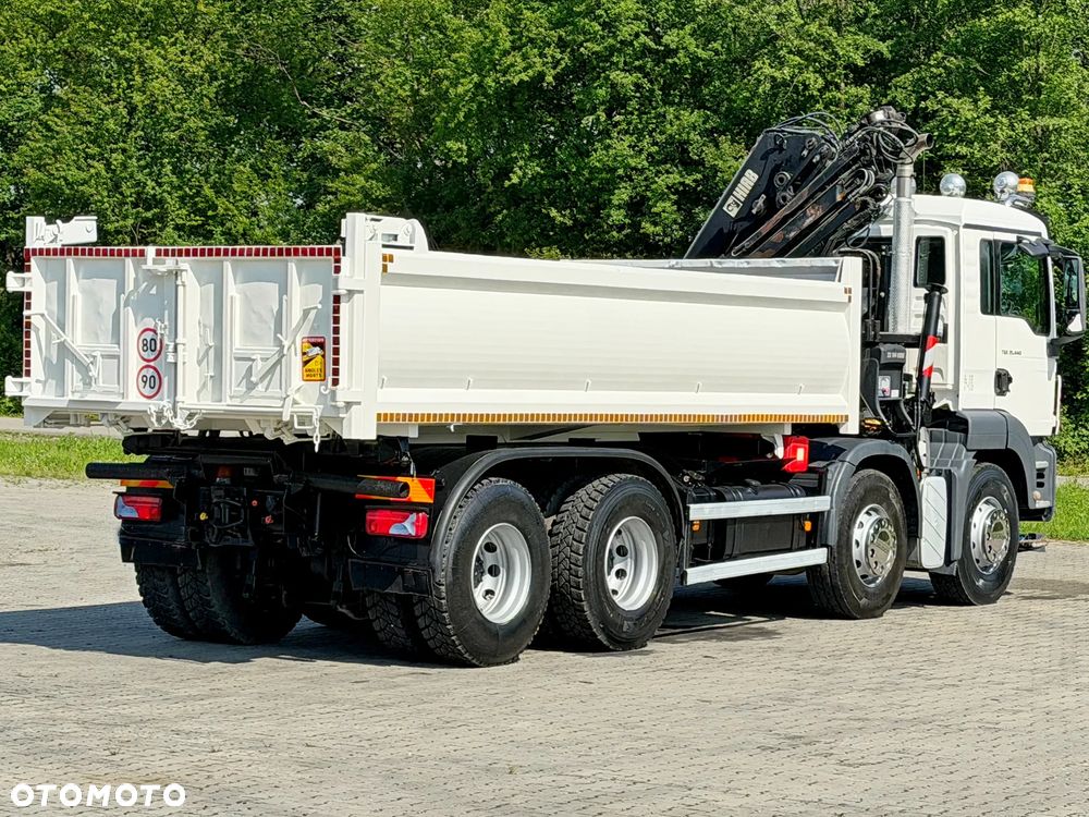 MAN TGS 35.440 *WYWROTKA 5,60 m + BORDMATIC*HIAB 144 E -3 HIDUO + PILOT*8x4 - 8