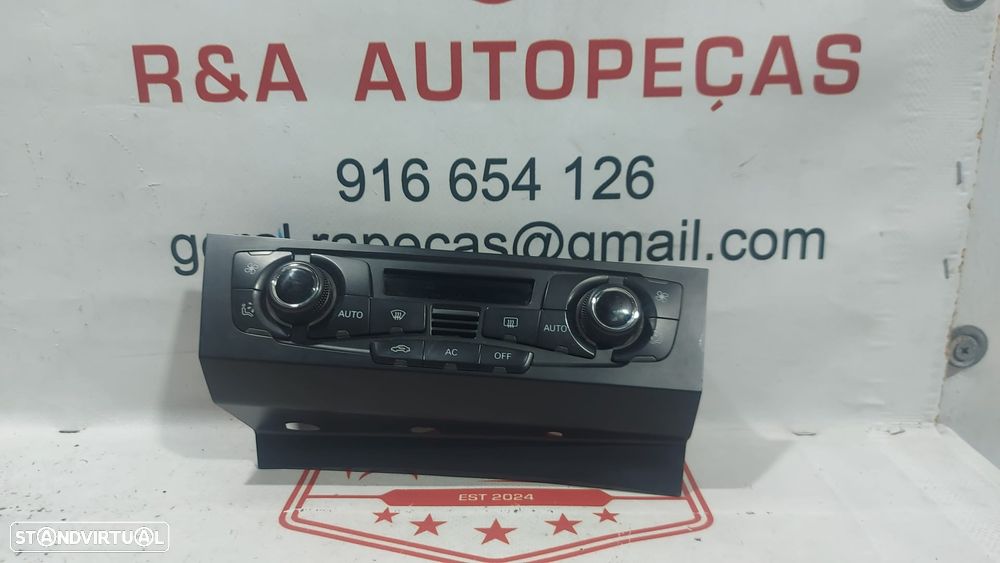 Comando Sofagem Climatronic Auto Rádio Audi A4 A5 A6 8T2820043S Original - 1