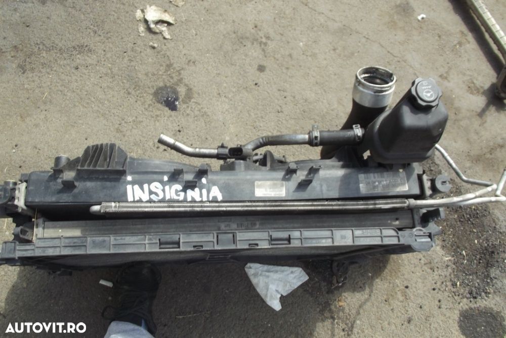 Radiator apa Opel Insignia radiator clima ventilatoare termocuple - 1