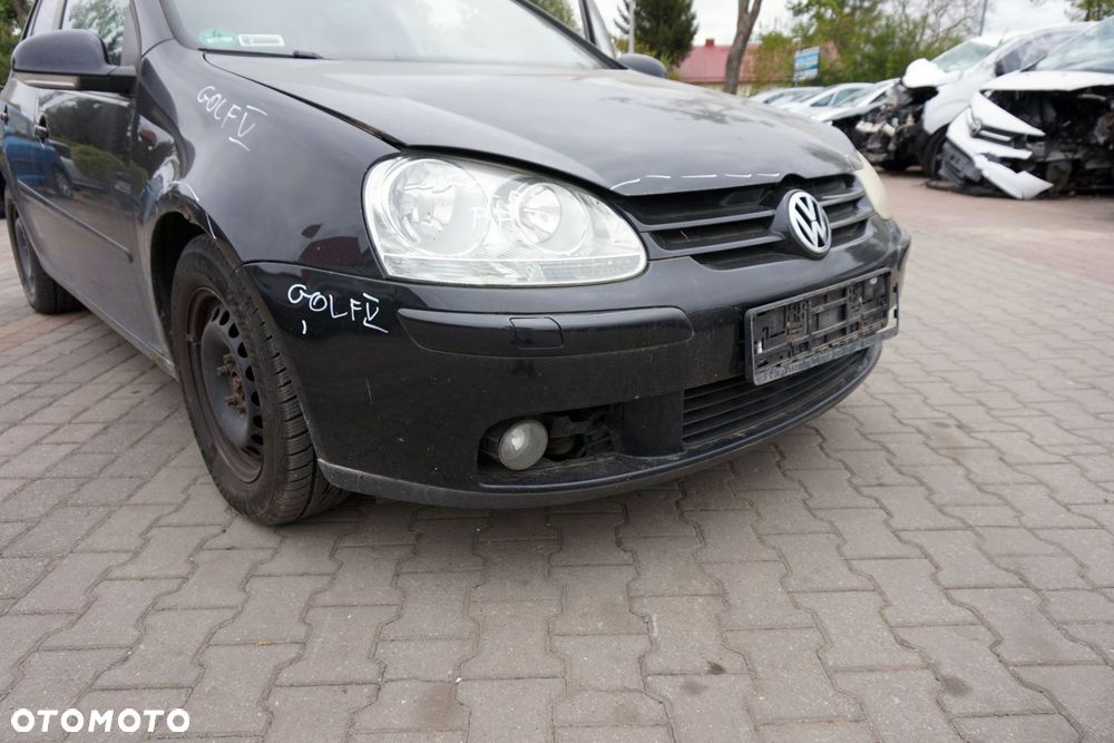 MASKA ZDERZAK BŁOTNIKI LAMPY GOLF V LC9Z  VOLKSWAGEN 2003-2009 CZARNY PRZÓD KOMPLETNY - 18