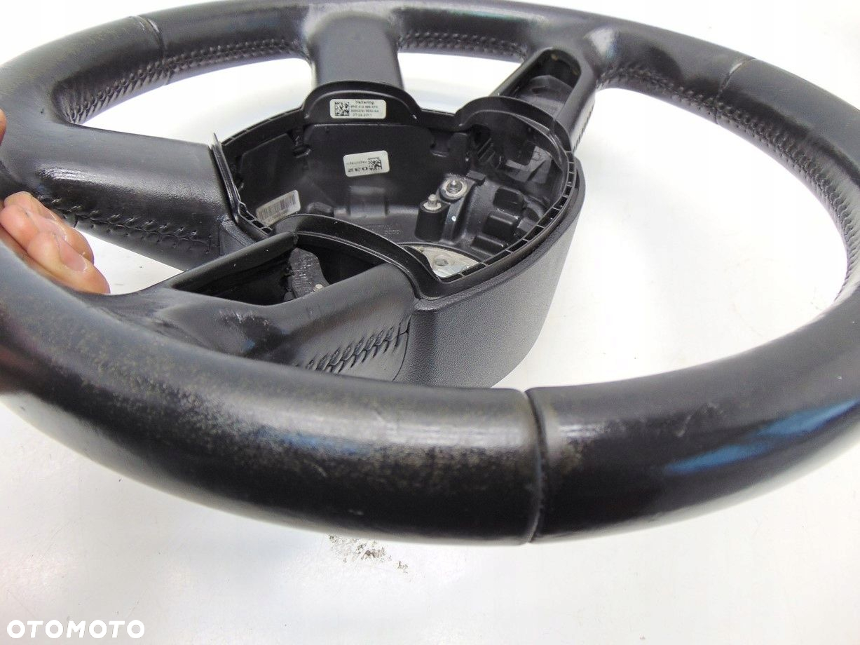 KIEROWNICA SKÓRZANA SKÓRA CZARNA AUDI A3 8P A4 B8 A5 8T A6 C6 Q5 8R0419091S - 5
