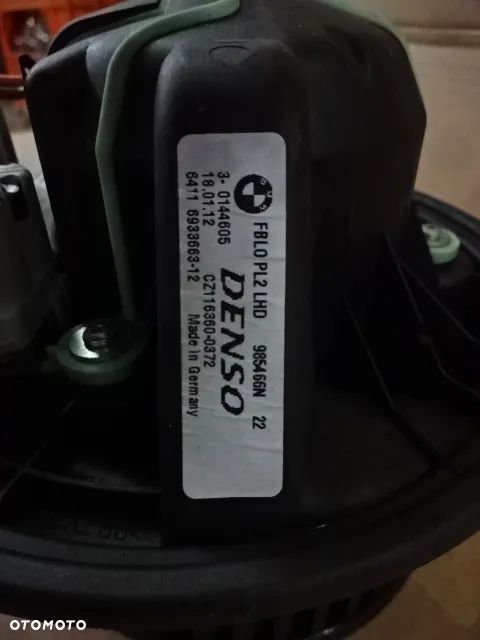 BMW Z4 E89 DMUCHAWA REZYSTORS  WENTYLATOR NAGRZEWNICY DMUCHAWA BMW E90 E92 E92 E87 E82 EUROPA - 3