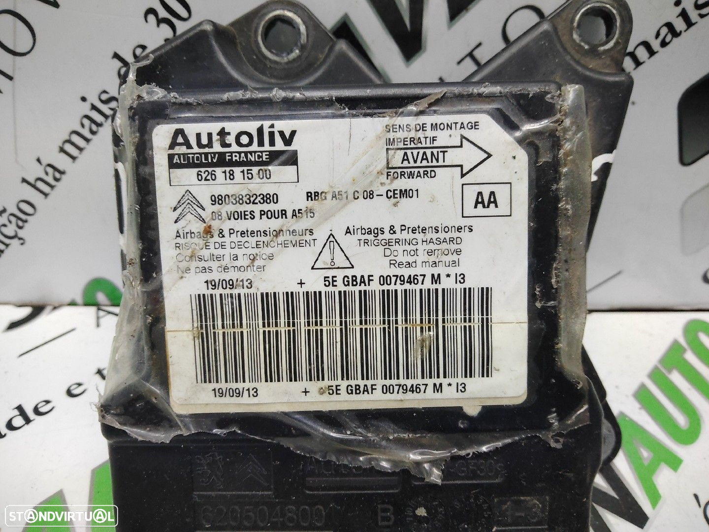 Centralina Airbags Citroën C3 Ii (Sc_) - 2