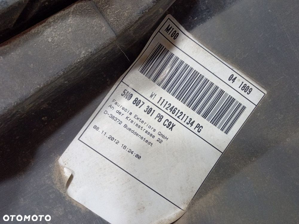 VW TIGUAN I 5N ZDERZAK TYŁ TYLNY - 7