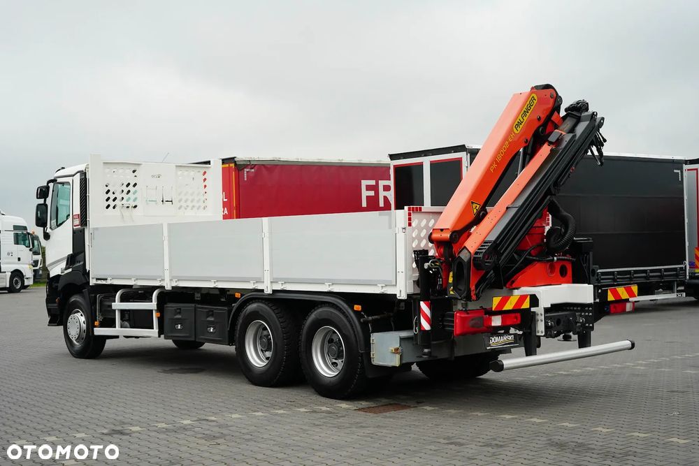 Renault C 380 / 6 X 4 / SKRZYNIOWY + HDS / PALFINGER PK 18002 / PILOT / ROTATOR - 21