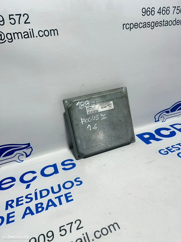 .Centralina Motor Original Siemens Ford FYJA JYJB 1.6i 16v 7M5112A650AZA S118944201A 2002- 2008 - 2