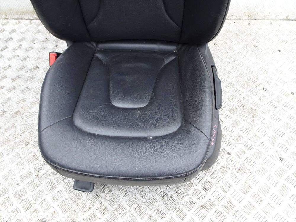 fotel kierowcy skóra audi a4 b8 - 2