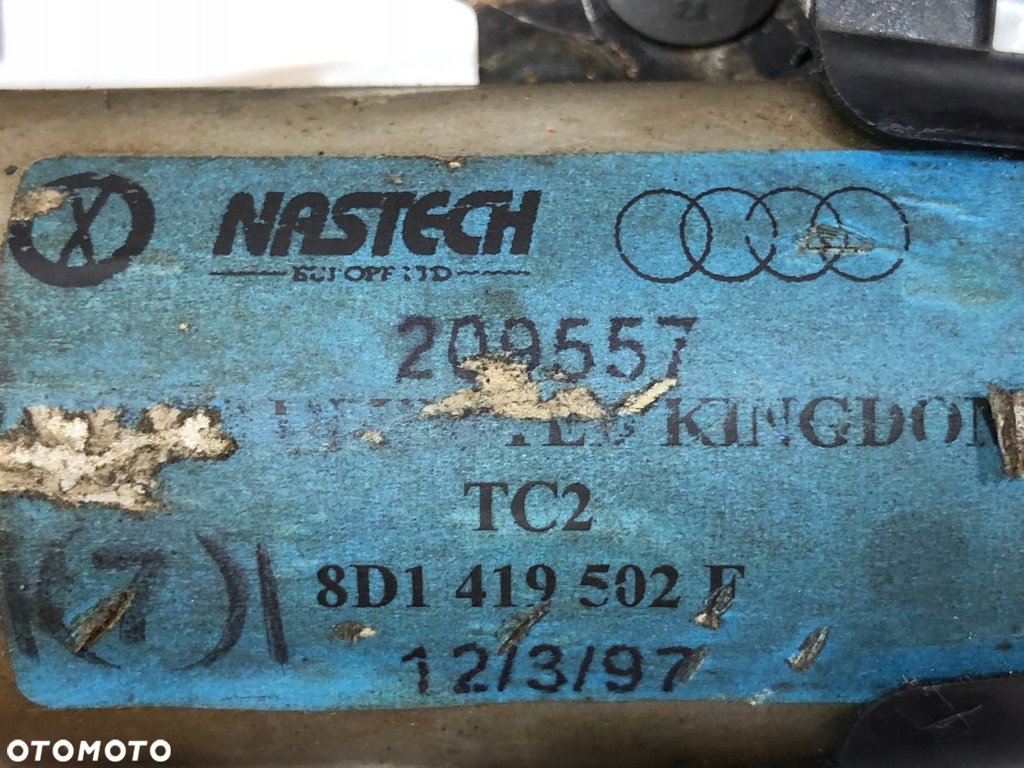 AUDI A4 B5 KOLUMNA KIEROWNICZA STACYJKA 1.6B 1998 - 6