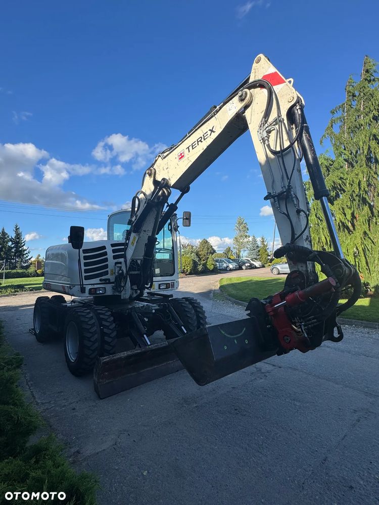 Terex TW85 z Niemiec Rototilt podpory 4 łyżki - 2
